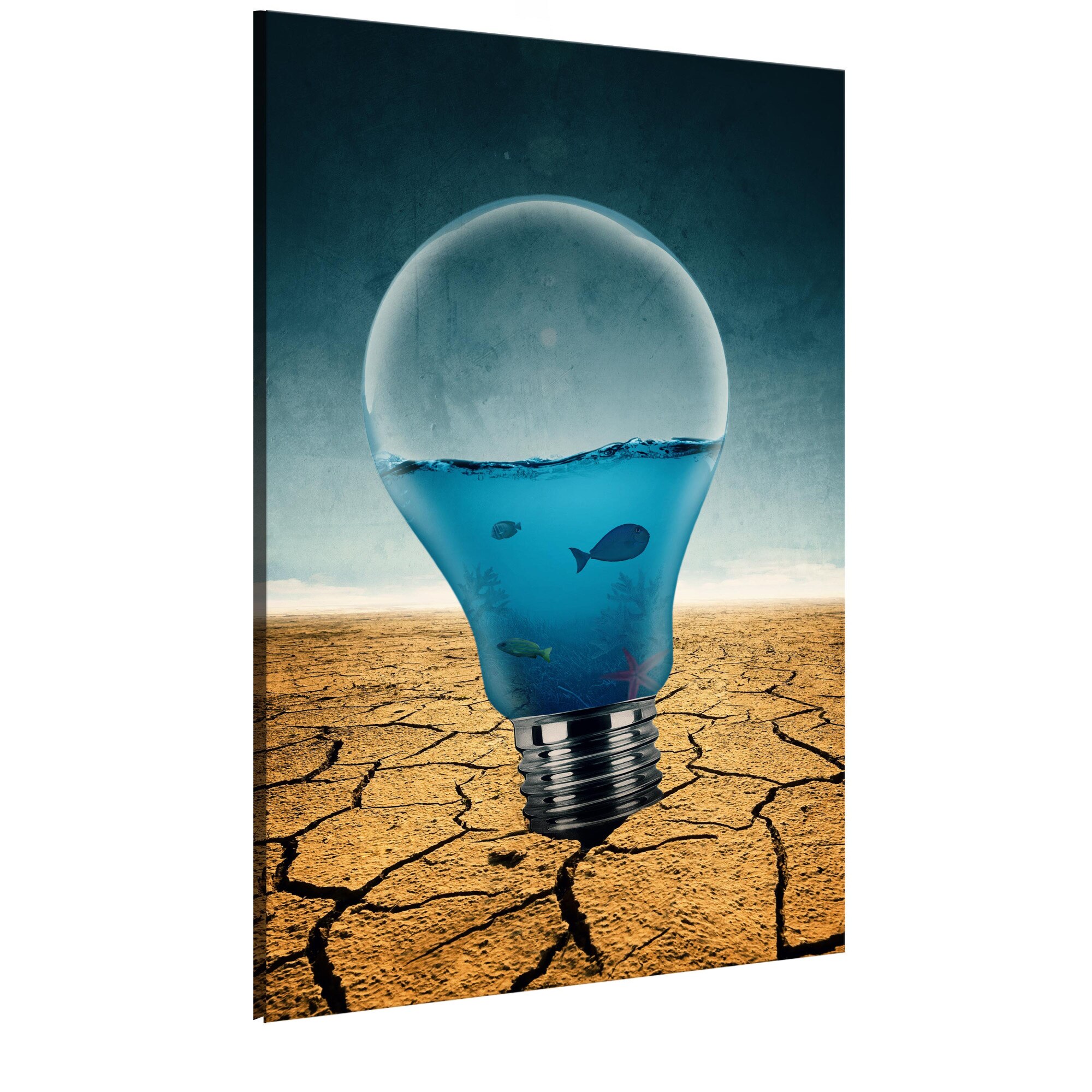 Tablou canvas - Acvariu de idei - 80 x 120 cm