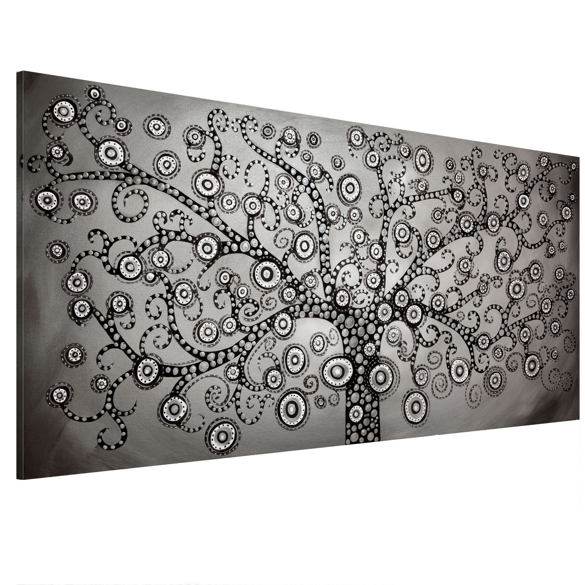 Tablou canvas - Arborele de argint - 60 x 30 cm