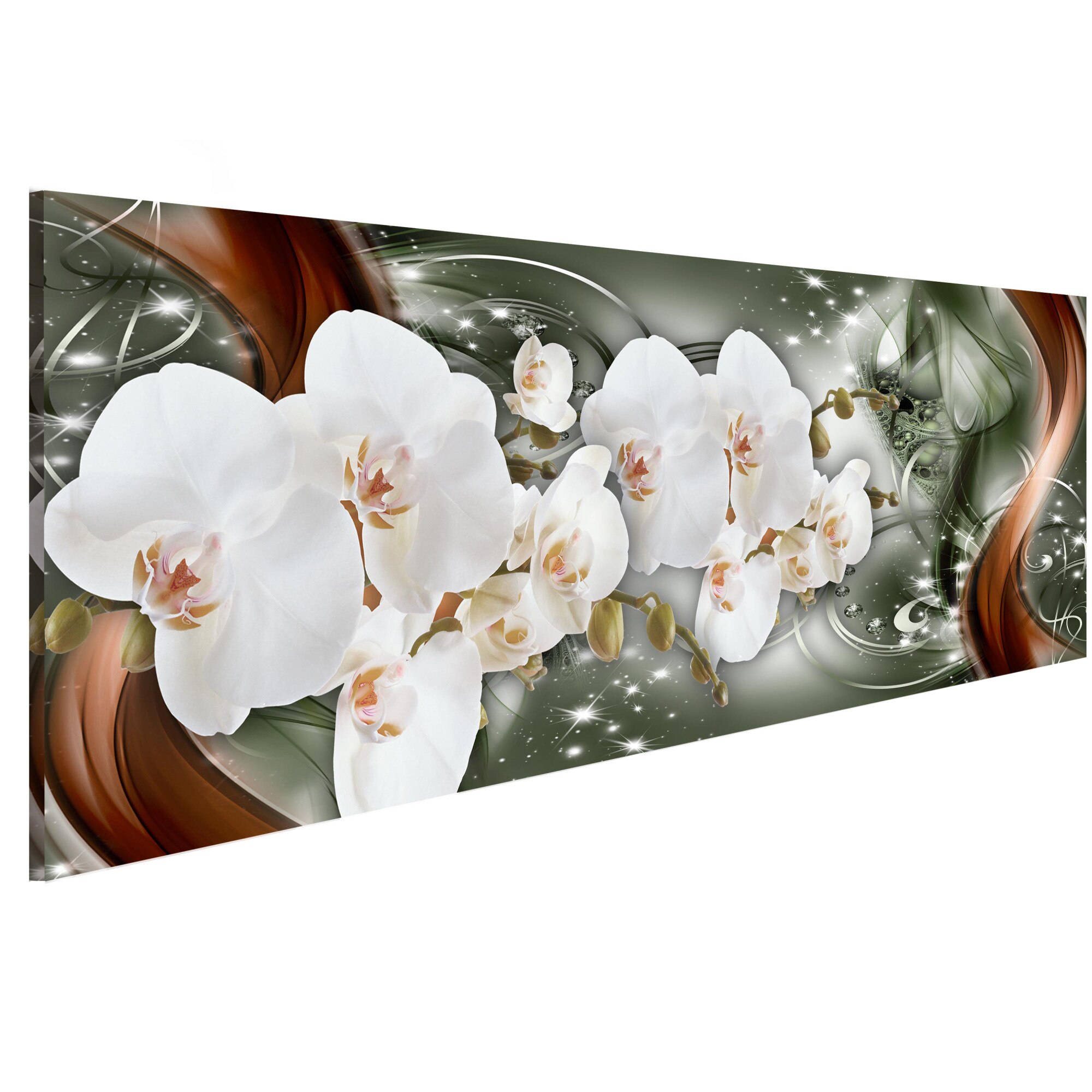 Tablou canvas - Abstract Duet - 120 x 40 cm