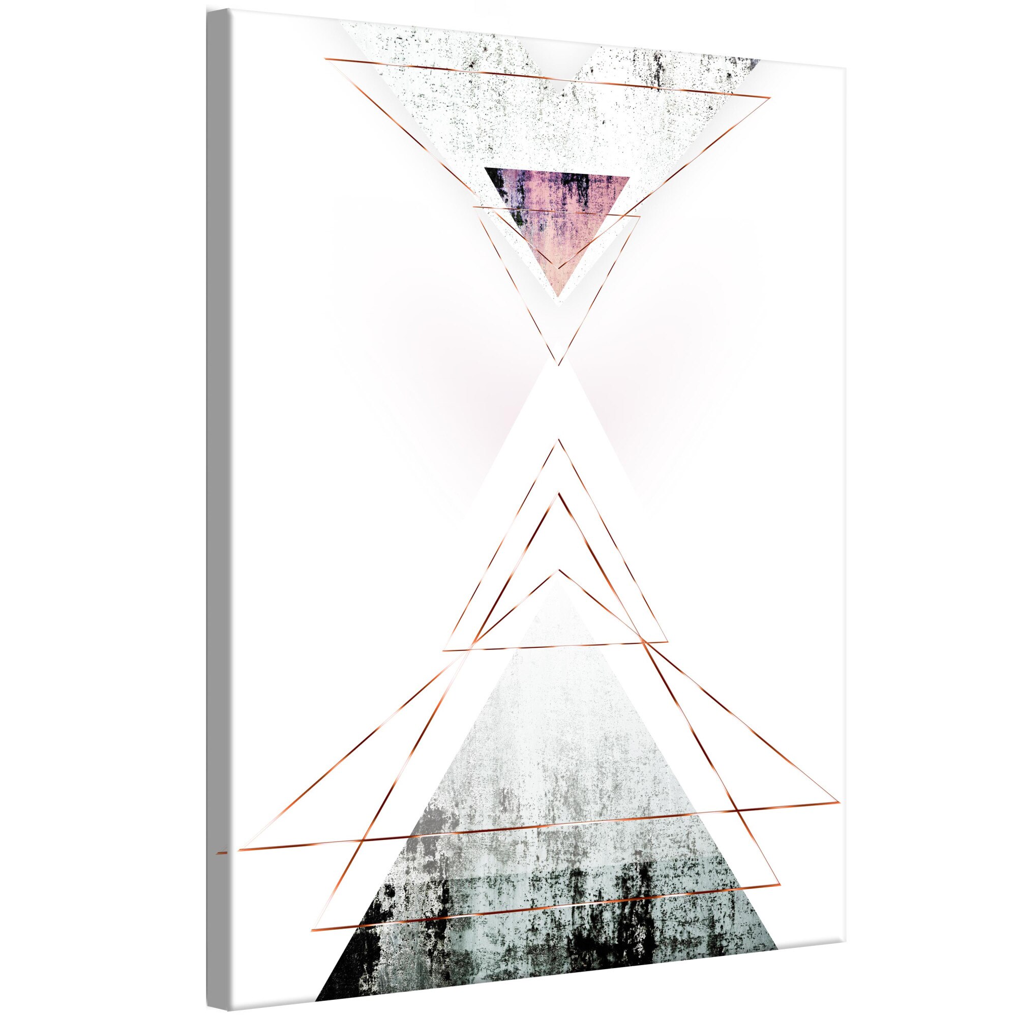 Tablou canvas - Abstractie geometrica verticala - 60 x 90 cm