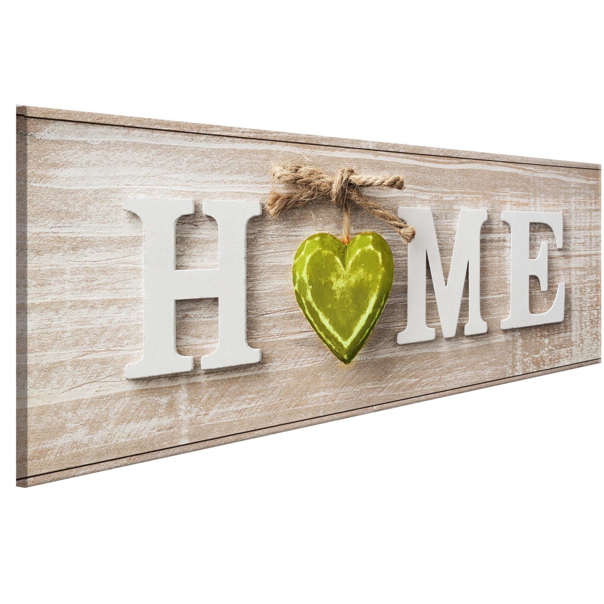 Tablou canvas - Acasa Verde - 120 x 40 cm