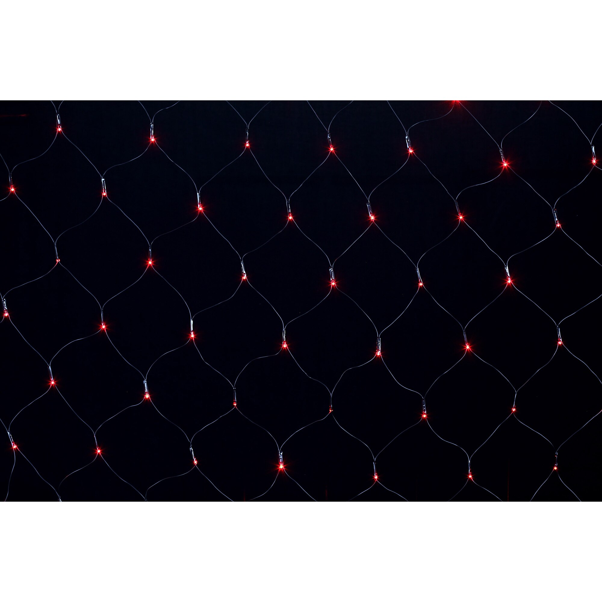 Instalatie luminoasa perdea Well, 160 LED-uri, Rosu