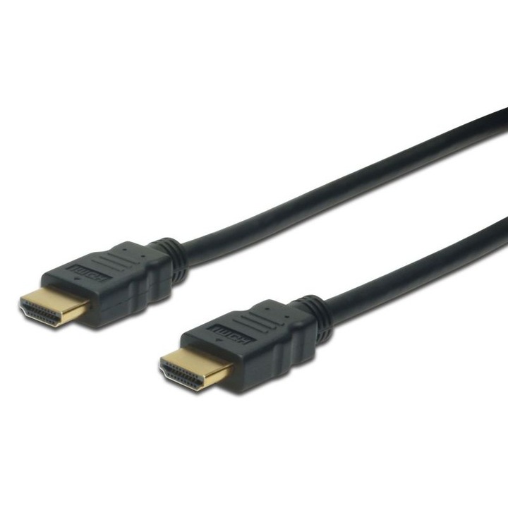 HDMI 1.4 кабел ASSMANN AK-330107-030-S, 4K Ultra HD 3840x2160, 3D, ARC, Ethernet канал, 3.0 м