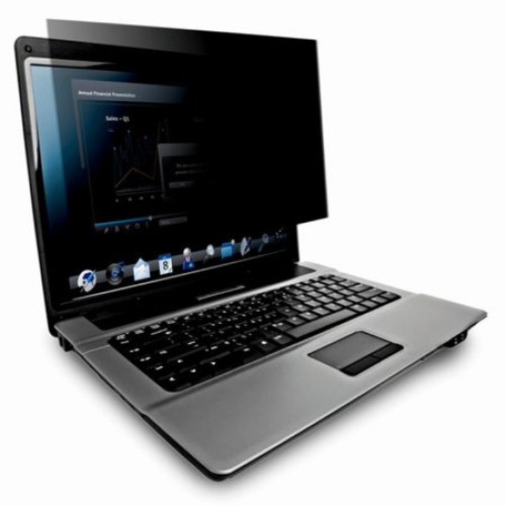Filtru de confidentialitate pentru laptop 14" , black, 3M