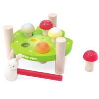 Loveste cu ciocanul ciupercutele vesele - Le Toy Van