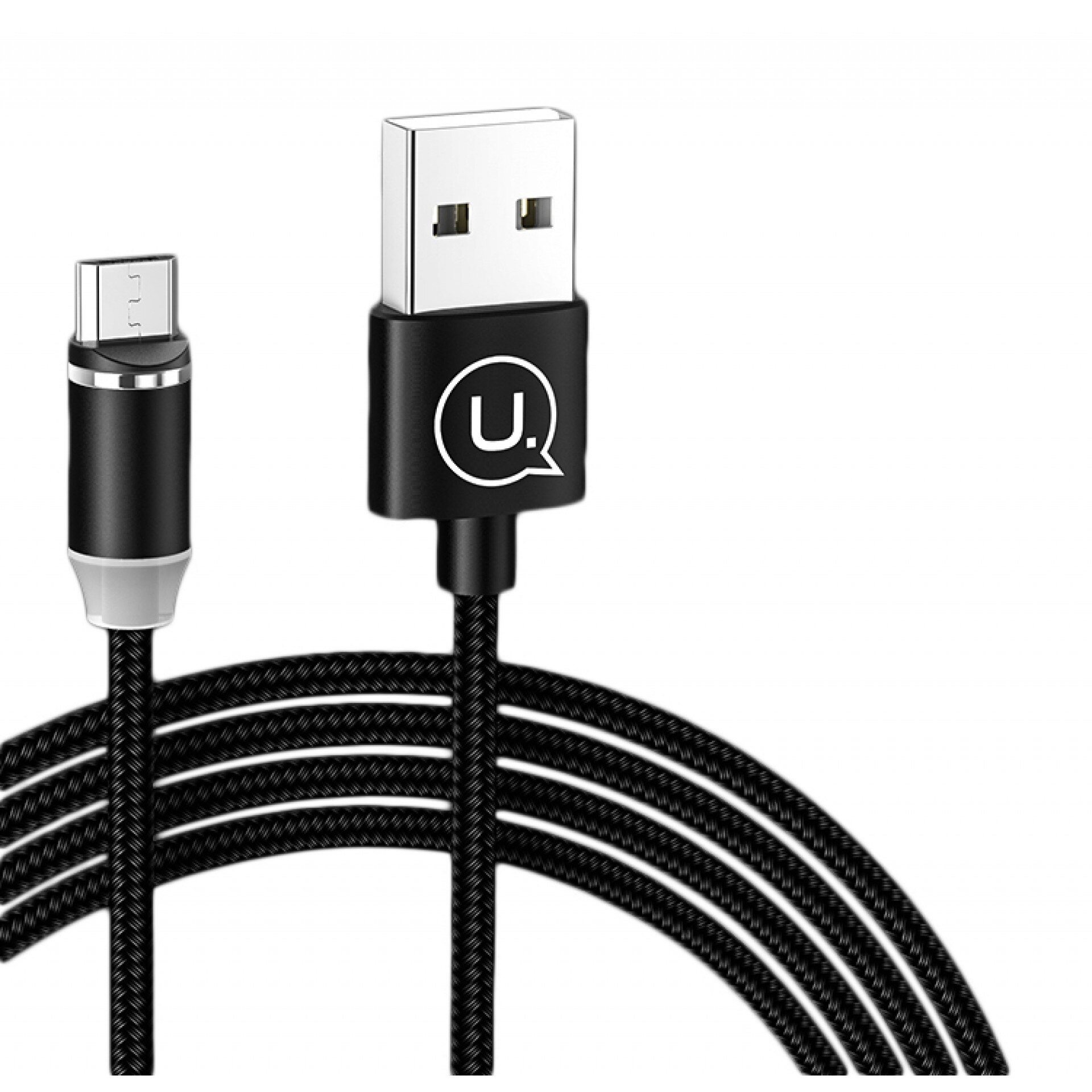 USAMS SJ294USB01 Mágneses Micro USB töltőkábel, fekete USAMS SJ2193IN1101 3 az 1 ben töltőkábel, Micro USB