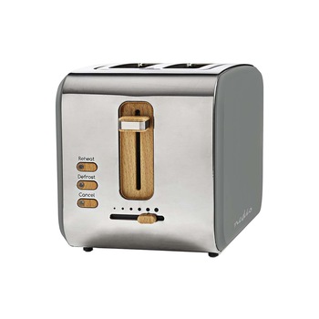 Prajitor de paine cu doua compartimente gri, Nedis Prajitor de paine cu doua compartimente gri, Nedis