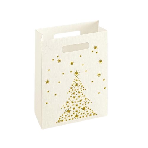 Cutie cadou shopper box Golden tree 200*90*280mm RiBOX