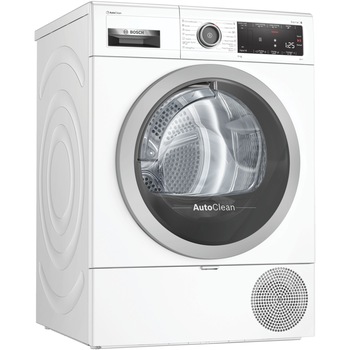 Uscator de rufe Bosch WTX87M90BY, Pompa de caldura, 9 kg, 15 programe, Clasa A++, AutoDry Technology, Alb Uscator de rufe Bosch WTX87M90BY, Pompa de caldura, 9 kg, 15 programe, Clasa A++, AutoDry Technology, Alb