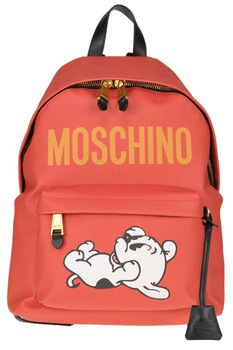 Rucsac dama, Moschino, Rosu, MCGLBRE000005028E, UNI Rucsac dama, Moschino, Rosu, MCGLBRE000005028E, UNI