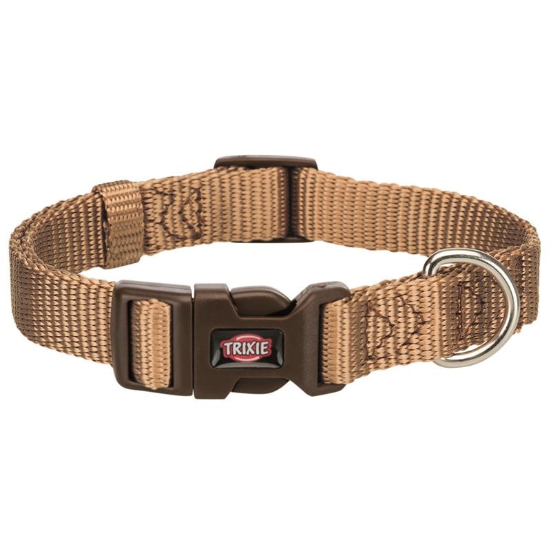 Zgarda Trixie Premium maro caramel M-L 35-55 cm/20 mm 201614