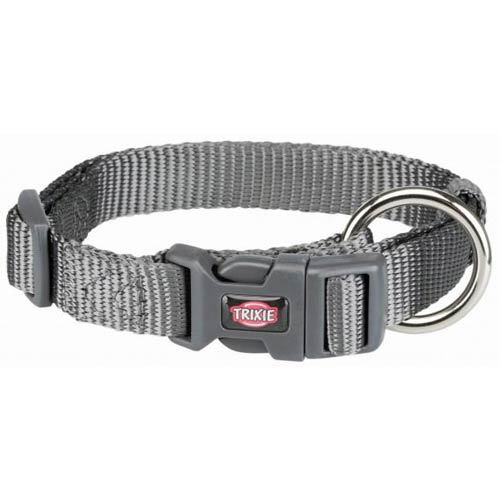 Zgarda Trixie Premium gri grafit M-L 35-55 cm/20 mm 201616