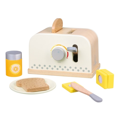Set New Classic Toys Toaster cu Felii de Paine si Unt