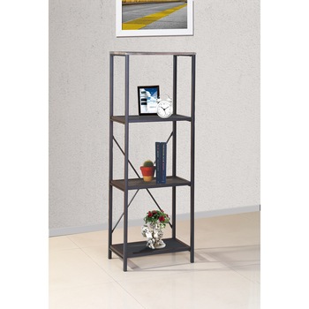 Etajera Kring Industrial, 52x32x141 cm, Maro Etajera Kring Industrial, 52x32x141 cm, Maro