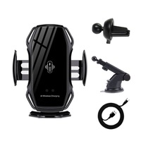 suport incarcator telefon auto smart sensor deluxe s6 new wireless fast charge universal android si ios 4 - 65 inchblacknew imagen 39_0_
0