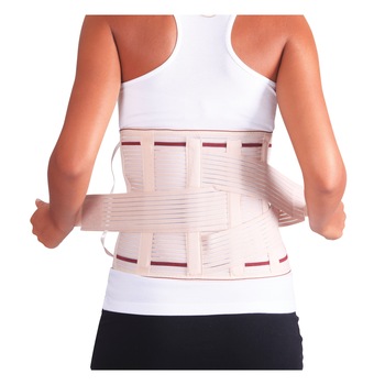 Suport lombar rigid atelat ,Lombostat- 26 cm ,material respirabil Suport lombar rigid atelat ,Lombostat- 26 cm ,material respirabil