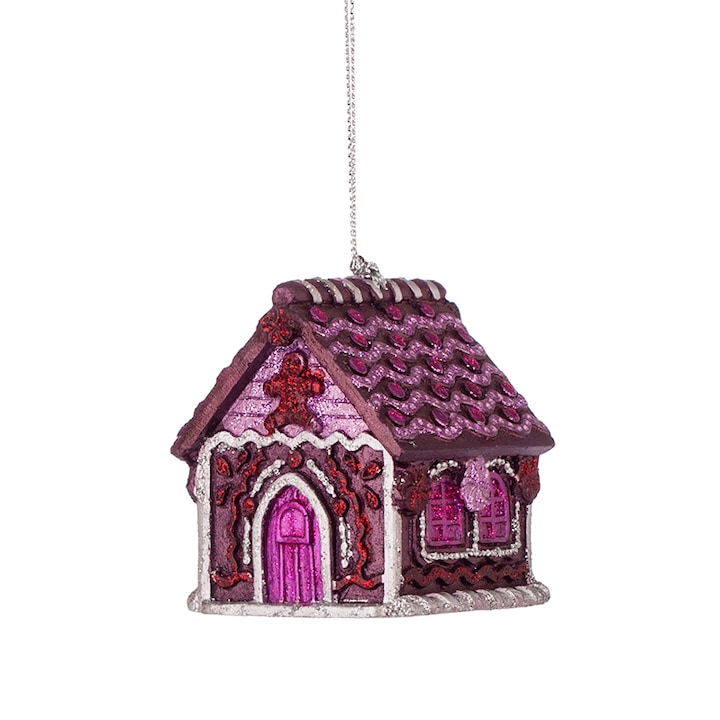 Коледна играчка къща Димс-92 ID041011, Многоцветна