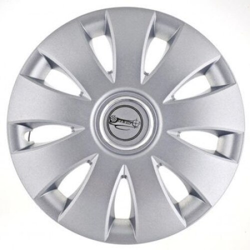 Set 4 capace ART 16 inch Ring AURA cu inel cromat, din material ABS durabil cu standarde de calitate