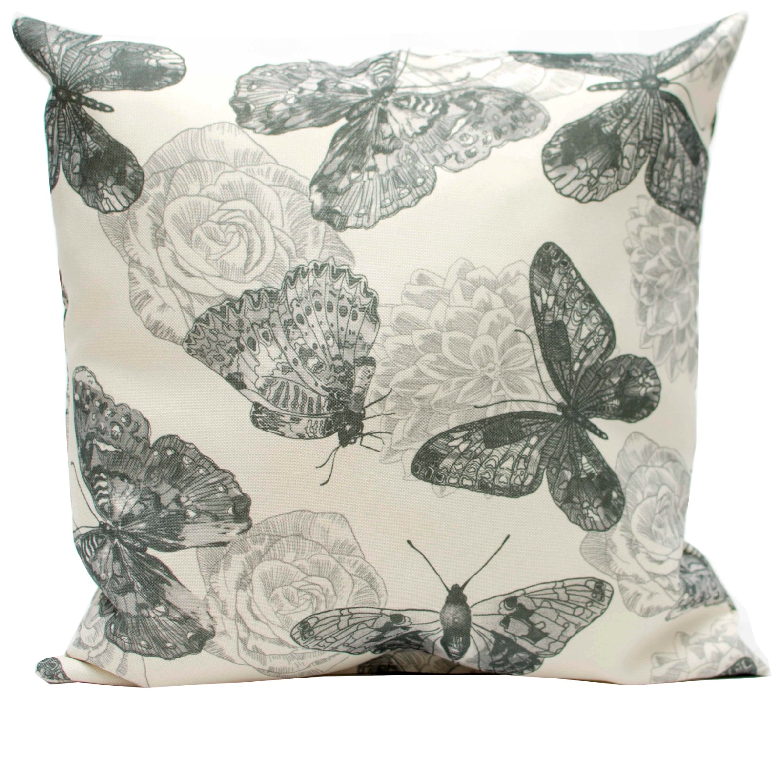 Perna decorativa Sani Home 45 x 45 cm, Fluture