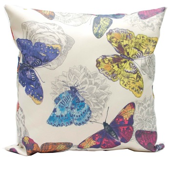 Perna decorativa Sani Home 45 x 45 cm, Fluture 4 Perna decorativa Sani Home 45 x 45 cm, Fluture 4