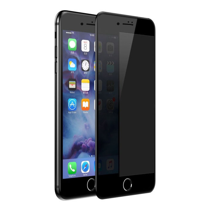 YOOSTORE 3D edzett üveg fólia, Apple iPhone 6S-hez, adatvédelem