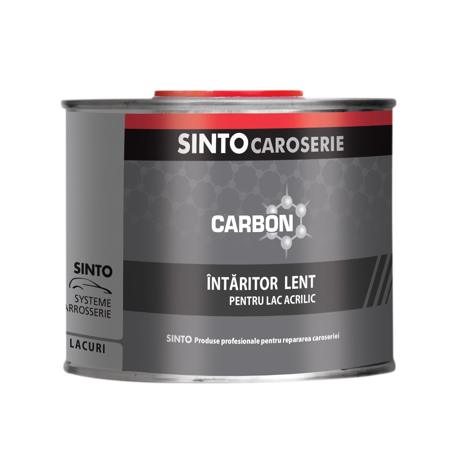 Intaritor Lent pentru Lac caroserie auto Carbon (1L) - Sinto, 500ml