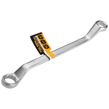 Cheie inelara dubla Cr-V Tolsen, 21 x 23 mm, finisaj mat Cheie inelara dubla Cr-V Tolsen, 21 x 23 mm, finisaj mat