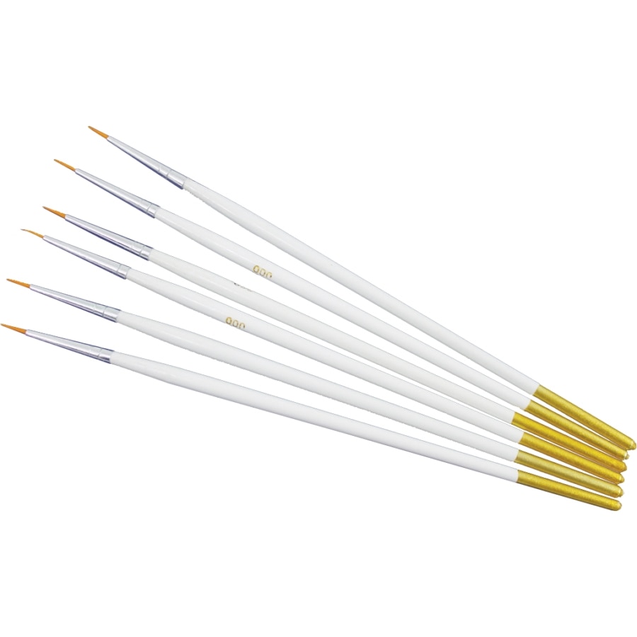 Set 6 pensule pentru contur marimea 000