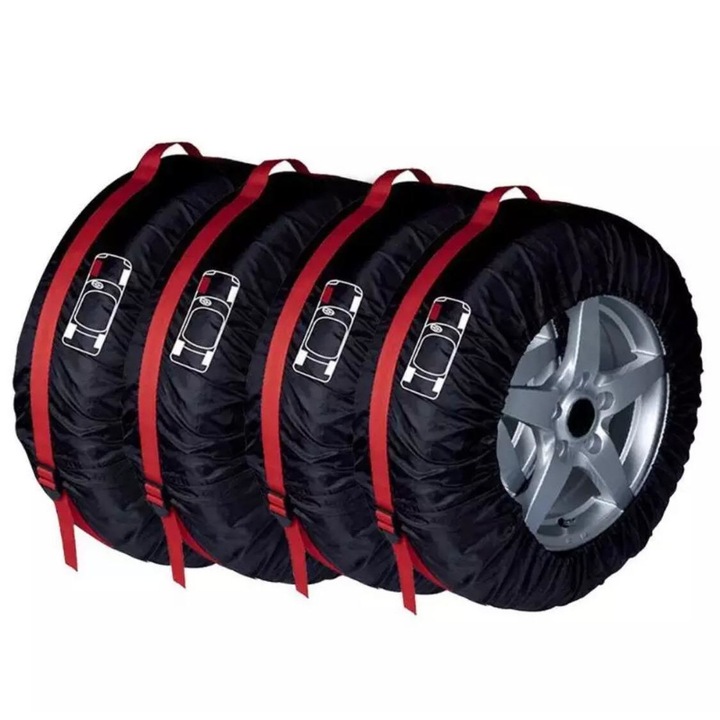 Комплект калъфи за гуми, С или без джанти, Размер L, 4бр.