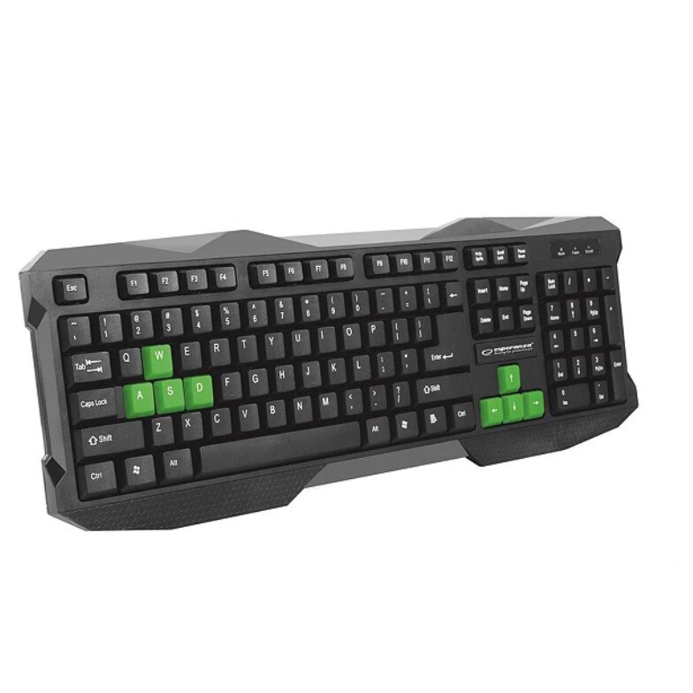 Tastatura Gaming Esperanza EGK101G Rook Negru / Verde