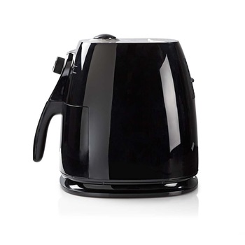 Friteuza cu aer cald Nedis 3 kilograme temporizator 30min neagra Friteuza cu aer cald Nedis 3 kilograme temporizator 30min neagra