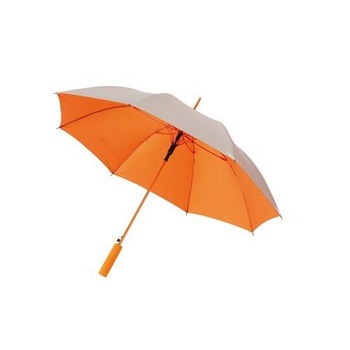 Umbrela automata Jive, argintiu/oranj, Ø103 cm Umbrela automata Jive, argintiu/oranj, Ø103 cm