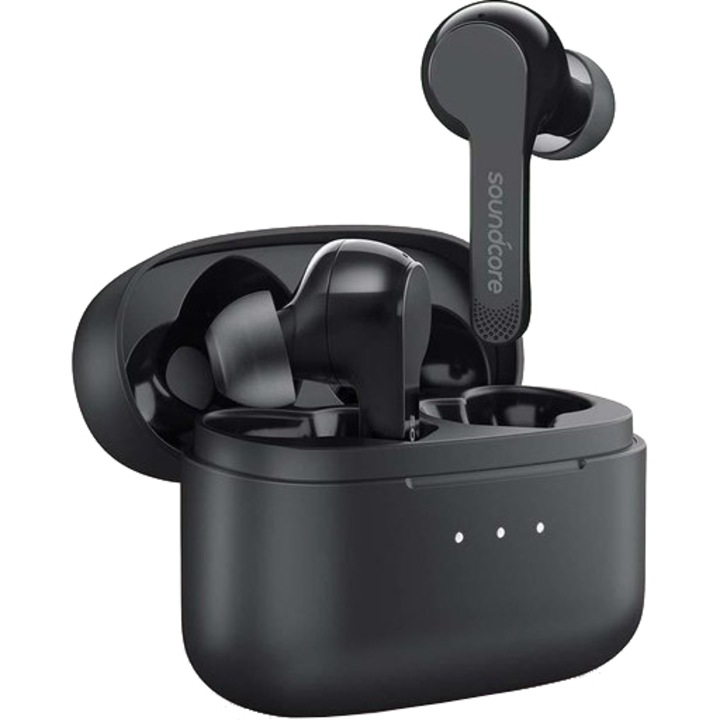 Casti true wireless Anker Liberty Air, Negru - eMAG.ro