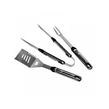 Set 3 ustensile din inox pentru gratar 47 cm Activa 15500 Set 3 ustensile din inox pentru gratar 47 cm Activa 15500