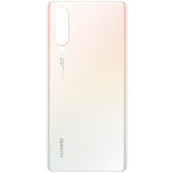 Capac Baterie Huawei P30, Alb (Pearl White) + Cadou personalizat Smart GSM ® Capac Baterie Huawei P30, Alb (Pearl White) + Cadou personalizat Smart GSM ®