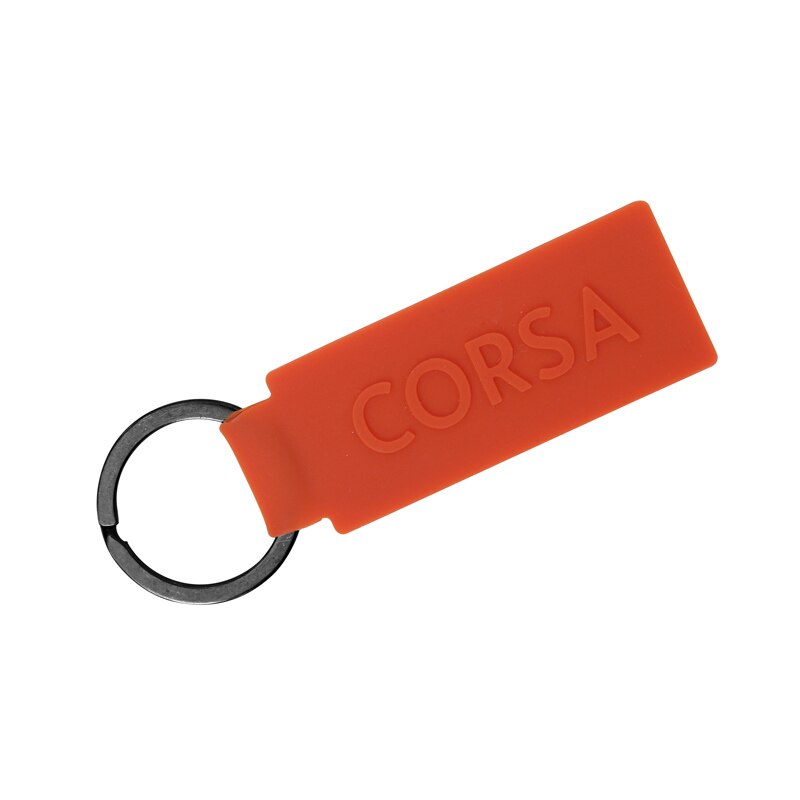 Breloc cauciucat original Opel Corsa portocaliu