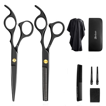 Set foarfece de tuns si filat Nirvana marime 6 Set foarfece de tuns si filat Nirvana marime 6