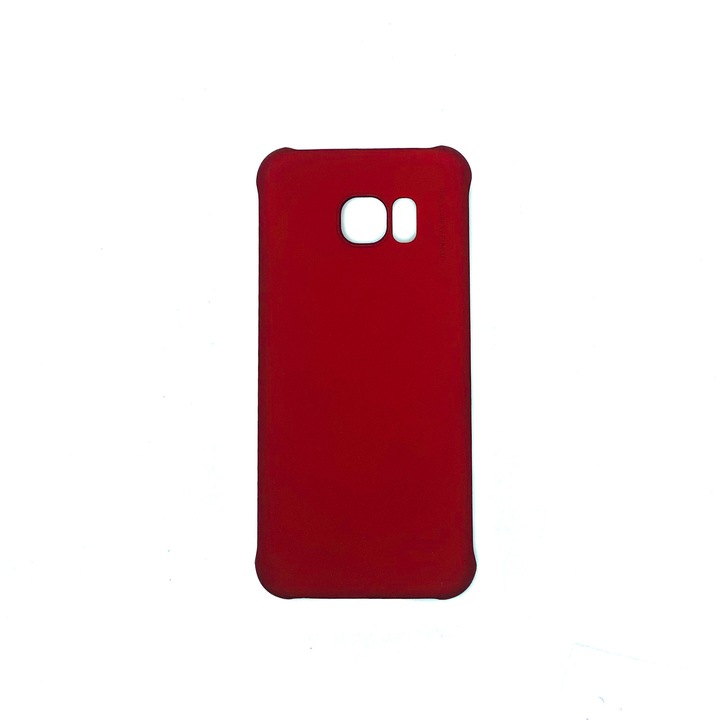 Метален поликарбонатен калъф X-Level за Samsung Galaxy S7 Edge - сапфирено червен