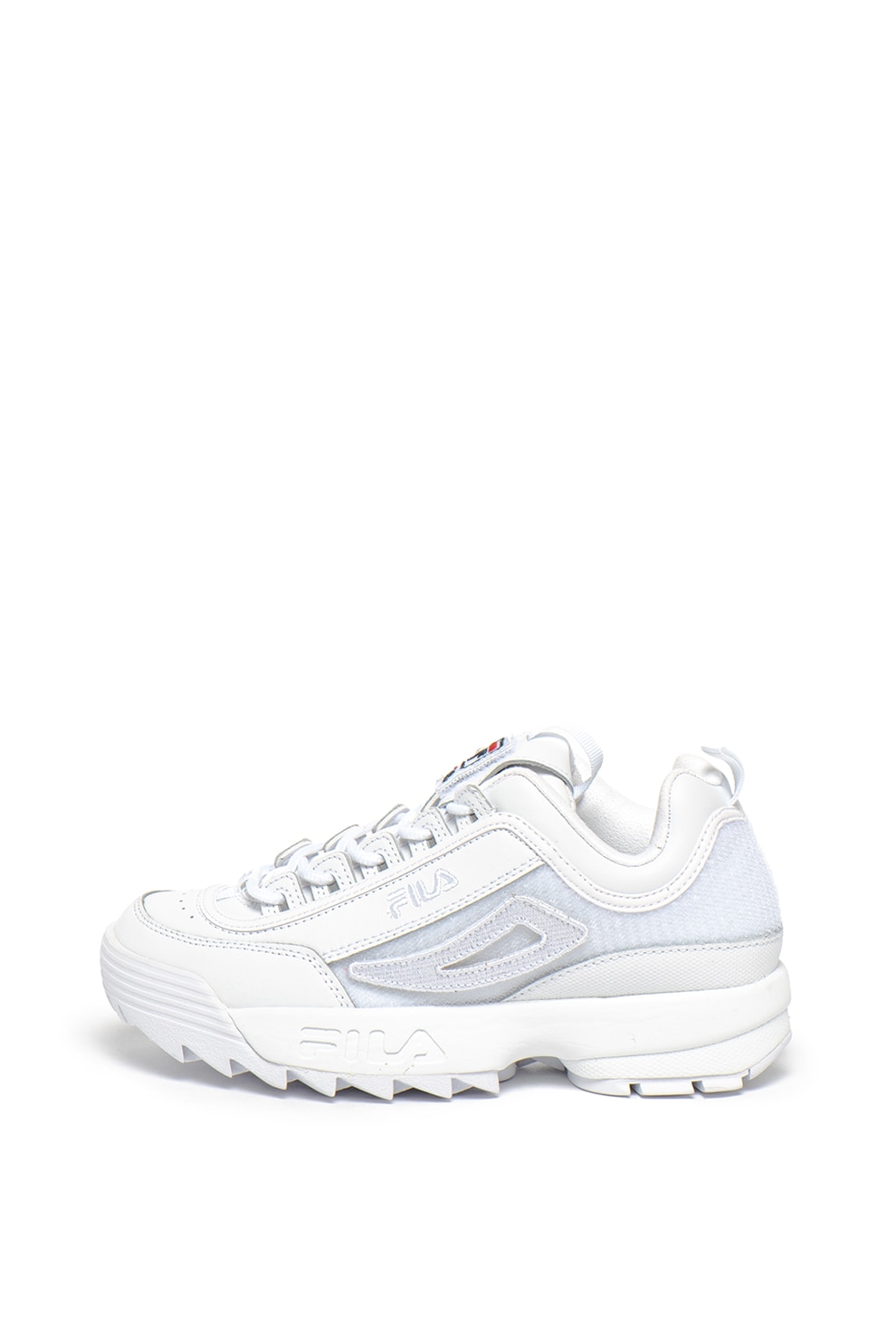 Fila, Pantofi sport de piele, cu insertii din material textil Disruptor