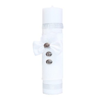 Lumanare pentru botez, 35x7 cm, alb, dae4621 Lumanare pentru botez, 35x7 cm, alb, dae4621