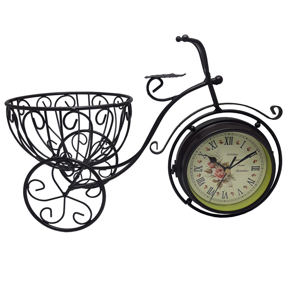 Ceas cu suport ghiveci, Charisma, maro