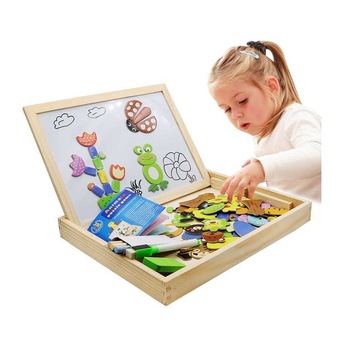 Tabla Multifunctionala AKU 2 Fete 183 piese, + Set Litere Cifre Figurine haioase, Scris si Desenat + Set Creta Colorata Marker Buret, din Lemn ecologic Study Drawing Board pentru copii baby prescolari AK8091 Tabla Multifunctionala AKU 2 Fete 183 piese, + Set Litere Cifre Figurine haioase, Scris si Desenat + Set Creta Colorata Marker Buret, din Lemn ecologic Study Drawing Board pentru copii baby prescolari AK8091