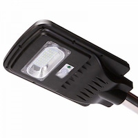 lampa solara stradala de exterior cclamp panou solar inclus putere 30 w senzor crepuscular design modern negru imagen 26_0_
0
