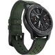 Каишка от естествена кожа ZAFIT™, съвместима с часовник Samsung Galaxy/Samsung Gear S3 46 мм диагонал, Huawei Watch GT 2 (46 мм), 22 мм ширина на каишката, Army Green CP01