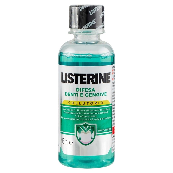 Apa de gura cu menta Listerine 95 ml