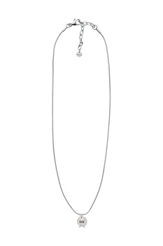 Skagen, Colier cu pandantiv cu perla sintetica Agnethe, Argintiu Skagen, Colier cu pandantiv cu perla sintetica Agnethe, Argintiu