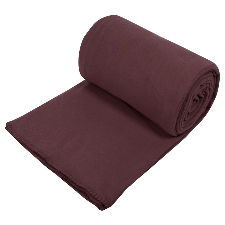 Пухкаво одеяло, 150x220 см, 100% полиестер, кафяво