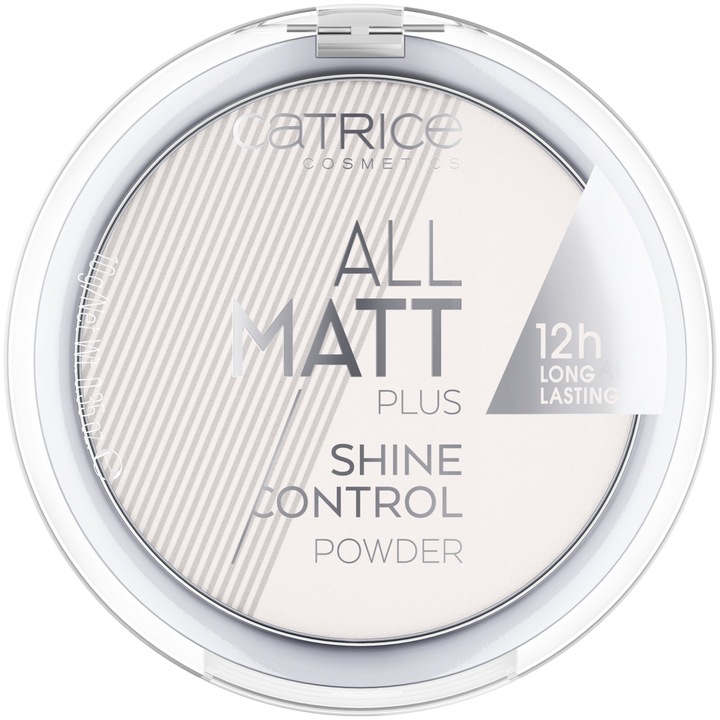 Catrice All Matt Plus Shine Control kompakt púder, 10 g, 001 univerzális