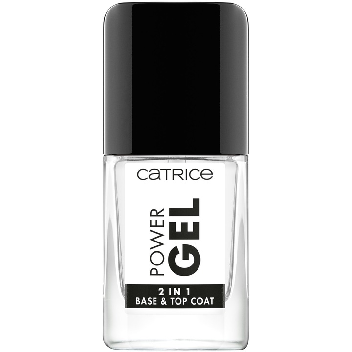 Топ лак & База Catrice Power Gel 2in1 Base & Top Coat, 10.5 ml