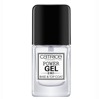 Top Coat & Baza Catrice, Power Gel 2in1 Base & Top Coat , 10.5 ml Top Coat & Baza Catrice, Power Gel 2in1 Base & Top Coat , 10.5 ml